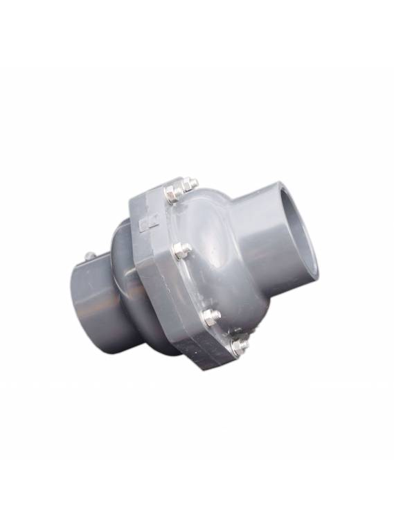 CPVC SWING CHECK VALVE (ASTM SOCKET ENDS)
