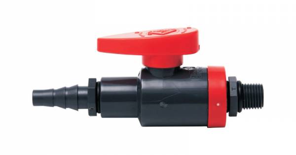 Pvc Sampling Taps PVC SAMPLING VALVE (NPT MALE THREAD X HOSE INSERT)